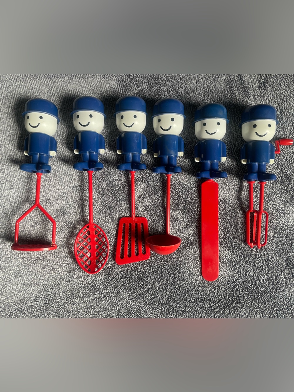 RARE 1970s HomePride Fred Kitchen Utensils Collection Retro